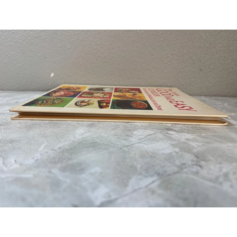 Vintage Cookbook Ephemera Spiral Bound Betty Crocker Good & Easy 1971‎ 1st Print